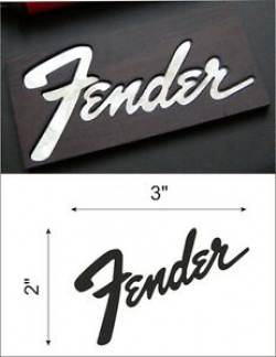 Details about Mother of Pearl Fender Logo #TF19