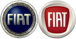 24 Cars blue Sky: Fiat logo