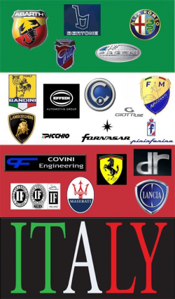 Italian Car Logos Italian sports car logos | Sports car ...