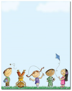Playground Kids Letterhead 25 or 100 sheet packs. Laser ...