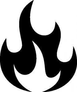 fire clipart black and white black and white fire clipart coloring ...