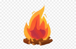 Camp Fire Gif Clipart Campfire Clip Art - Campfire Gif Transparent ...