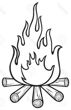 Flame Outline Clipart | Free download best Flame Outline Clipart on ...