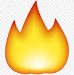 240635594052212 - fire emoji high quality PNG image with ...