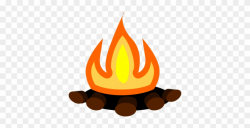 Flames Clipart Rocket Engine - Campfire Clipart Transparent ...