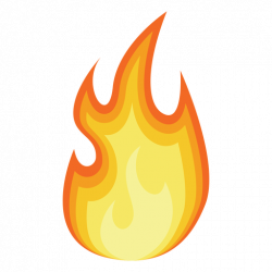 Fire cartoon silhouette Transparent PNG #44285 - Free Icons ...