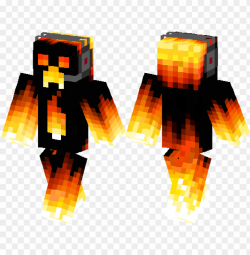 fire creeper - fire creeper skin minecraft PNG image with ...