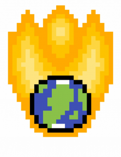 Fire Earth Minecraft Golden Apple Transparent Background ...