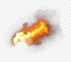 Flame Clipart Smoke - Fire With Smoke Png Transparent Png ...