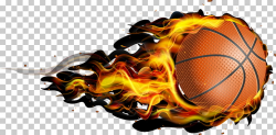 Flying fireball basketball PNG clipart | free cliparts | UIHere