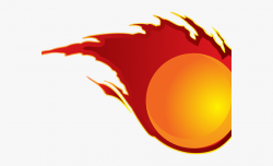 Fireball Clipart Red - Transparent Ball With Fire Png ...