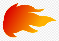 Fireball Clipart Comet - Flame Image Clipart - Png Download ...