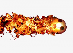 Football With Fire PNG, Clipart, Cargo, Fireball, Fire ...