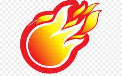 Fireball Logo clipart - Fire, Flower, transparent clip art