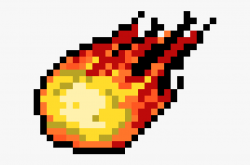 Pixel Fireball , Transparent Cartoon, Free Cliparts ...