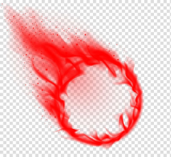 Red flaming ball illustration, Bolide , Fireball transparent ...