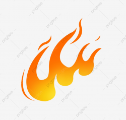 Red Burning Flame Fire Flame Is Simple And Flat, Red, Flame ...