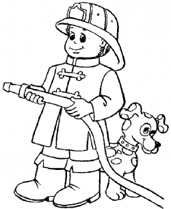 Free Fireman Coloring Pages, Download Free Clip Art, Free ...