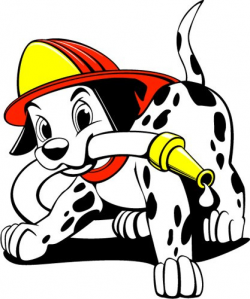 Firefighter clipart firehouse dog, Firefighter firehouse dog ...