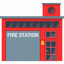 Firefighter Clipart clipart - Fire, Building, Mail ...