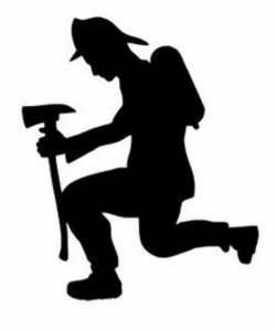 Free Firefighter Silhouette Cliparts, Download Free Clip Art ...