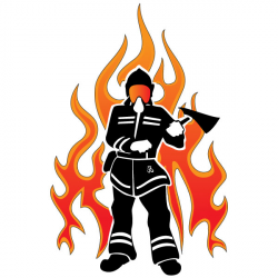 Free Firefighter Silhouette Cliparts, Download Free Clip Art ...