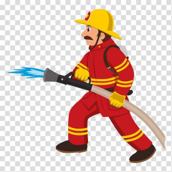 Firefighter Cartoon Fire department , fireman transparent ...