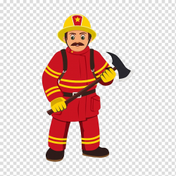 Firefighter Cartoon Fire engine , fire hydrant,Firefighters ...