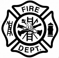 Firefighter Logo Clip Art | Custom Fire Dept Decal Maltese ...