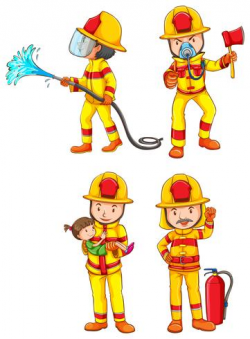 Fireman - Download Free Vectors, Clipart Graphics & Vector Art
