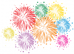 Fireworks firework clipart colorful - WikiClipArt