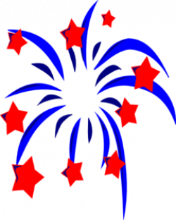 Red White And Blue Fireworks Clipart | Clipart Panda - Free Clipart ...