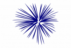 How To Set Use Navy Blue Fireworks - Firework Clipart No Background ...