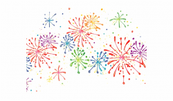 Confetti Clipart New Years Eve - Fireworks Clipart Transparent ...