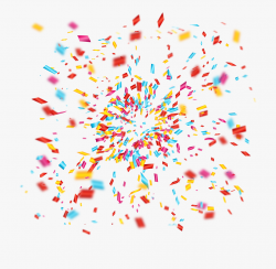 Confetti Clip Art Celebrate Fireworks Transprent Ⓒ - Transparent ...