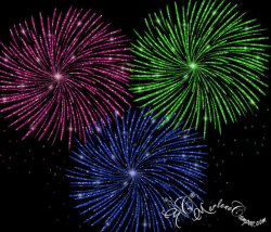 Fireworks Clip Art, Glitter Fireworks clip art, glitter clipart ...