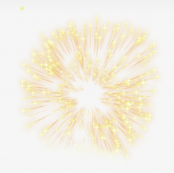 Fireworks, Fireworks Clipart, Golden PNG Transparent Image and ...