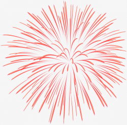 Red Fireworks, Fireworks Clipart, Radiation Effect, Pattern PNG ...