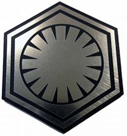 Amazon.com: First Order Star Wars Vehicle Car Badge Emblem ...