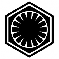 The First Order Galactic Empire Imperial Logo 6\