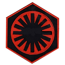 Star Wars 7 Kylo Ren Imperial First Order Insignia Logo Iron ...