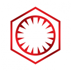 The First Order/New Imperial Logo - Red