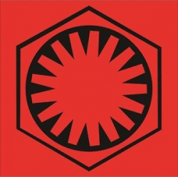 Details about The First Order Logo Decal / Sticker - Choose Color & Size -  Star Wars