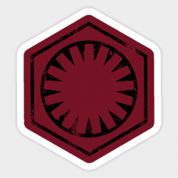 First Order Logo · Distressed