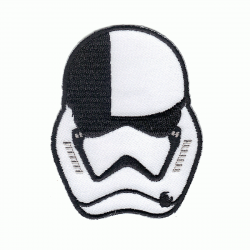 Star Wars The Last Jedi First Order Stormtrooper Executioner Helmet Logo  Iron On Patch