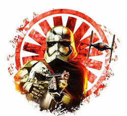 5 Inch Captain Phasma First Order Symbol Logo Storm Trooper Stormtrooper  Galactic Empire Star Wars the Force Awakens Removable Wall Decal Sticker  Art ...