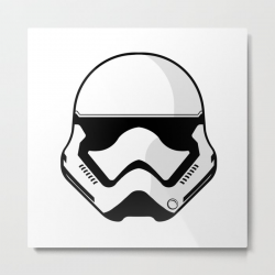 First Order Stormtrooper Metal Print by jamnepo