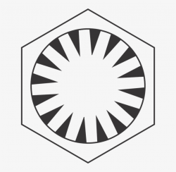 Star Wars Clipart 4, Buy Clip Art - First Order Logo Png ...