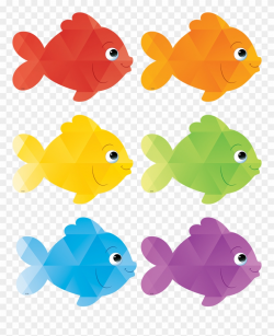 Original Clipart Colorful Fish - Colorful Fish - Png Download ...