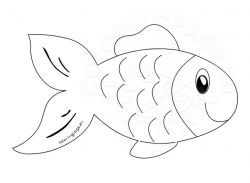 Fish clipart outline jpg - Clipartix
